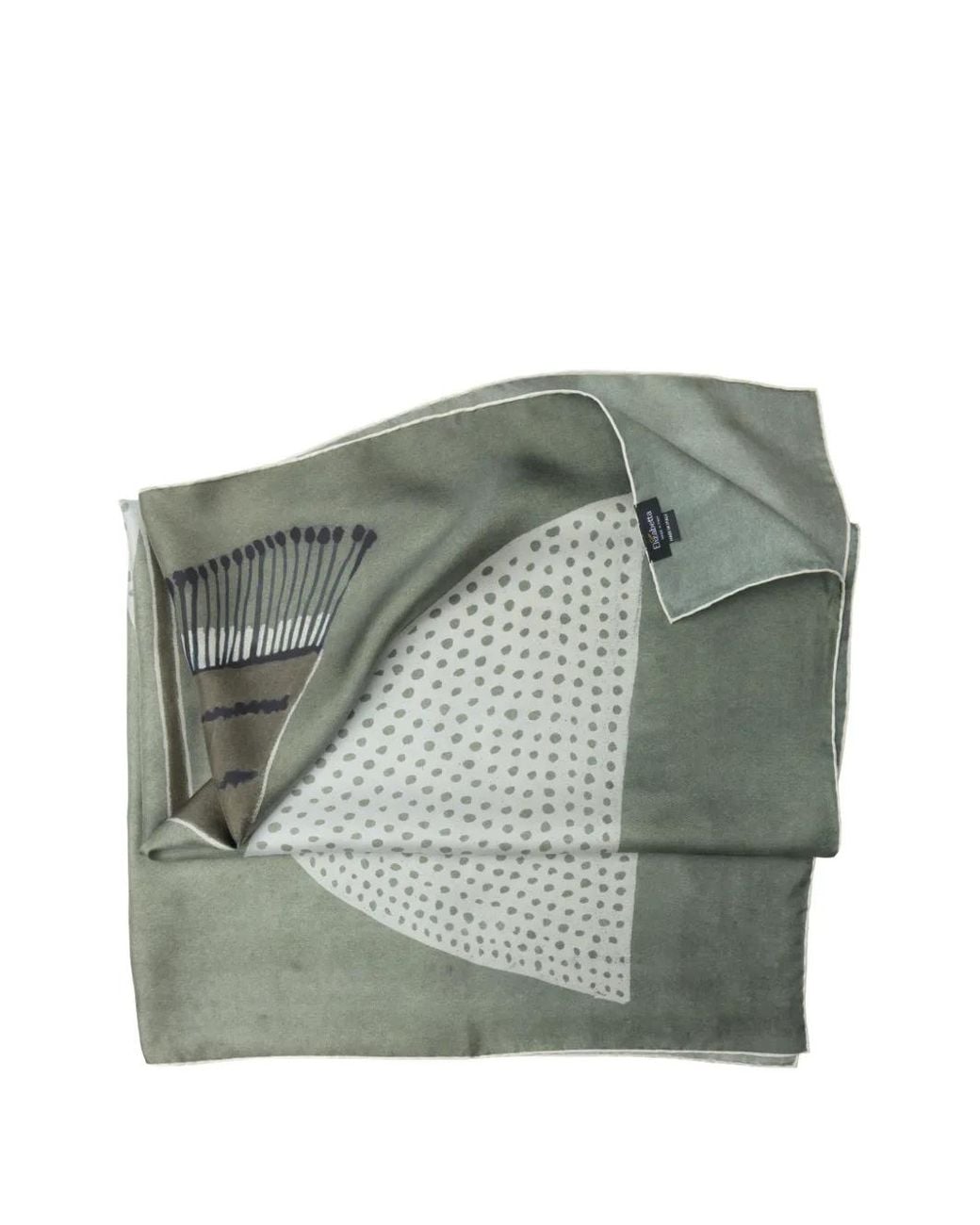 Elizabetta Green Celina Silk Scarf