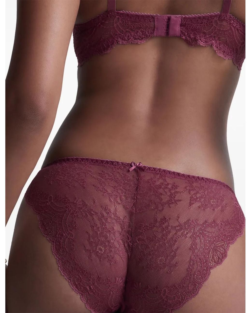 Aubade Pink Danse Des Sens Lace Briefs
