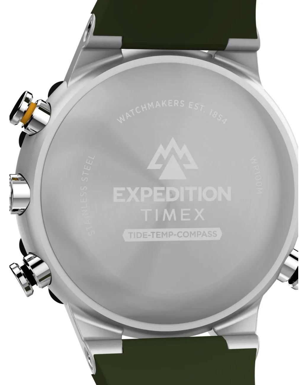 Timex Green Expedition Tide-Tem-Compass 45Mm for men