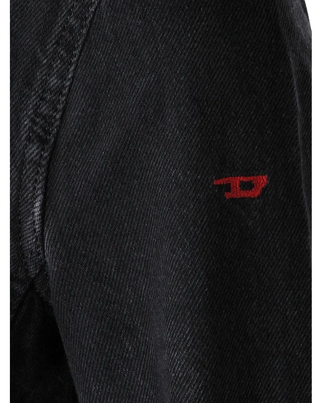 DIESEL Black Moto Jacket