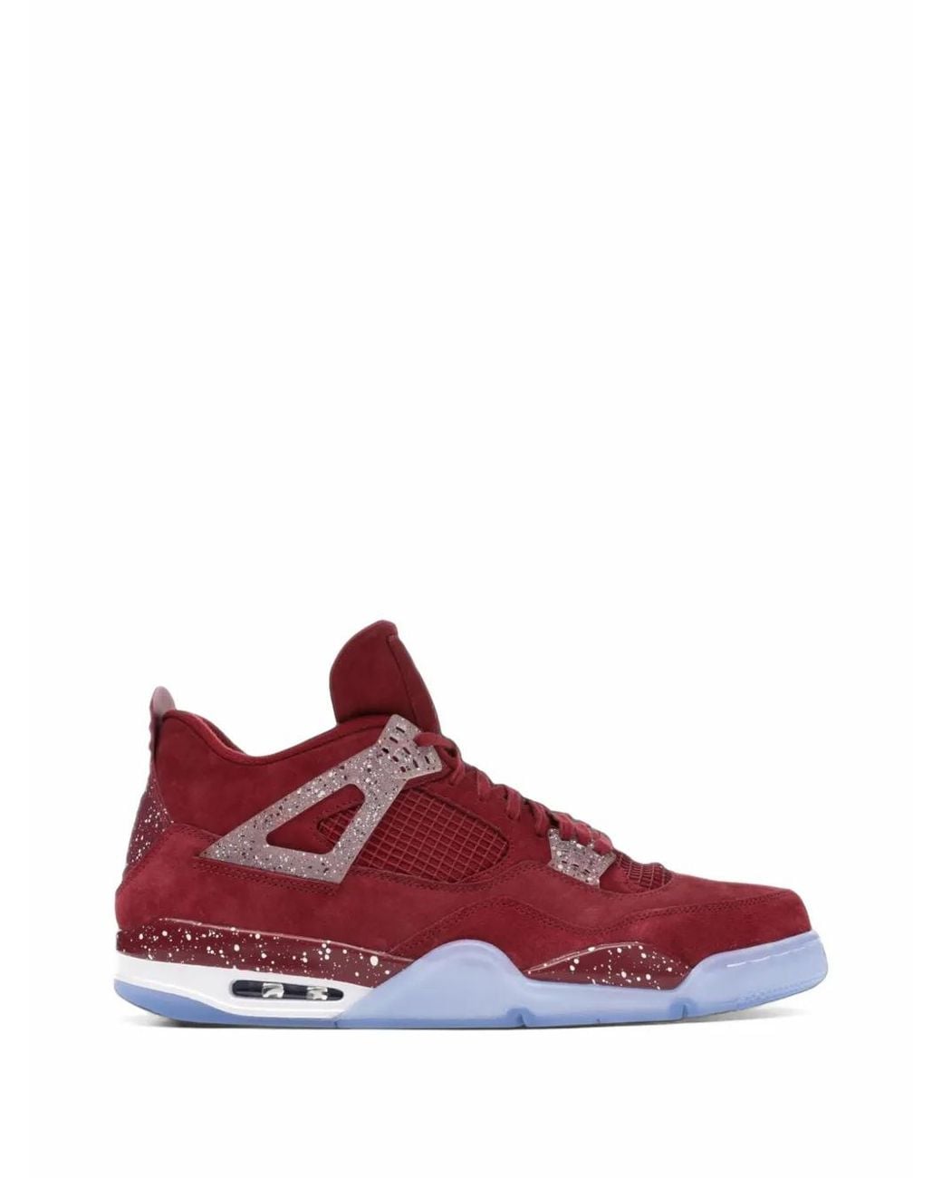 Nike Red Air 4 Retro Sneakers for men