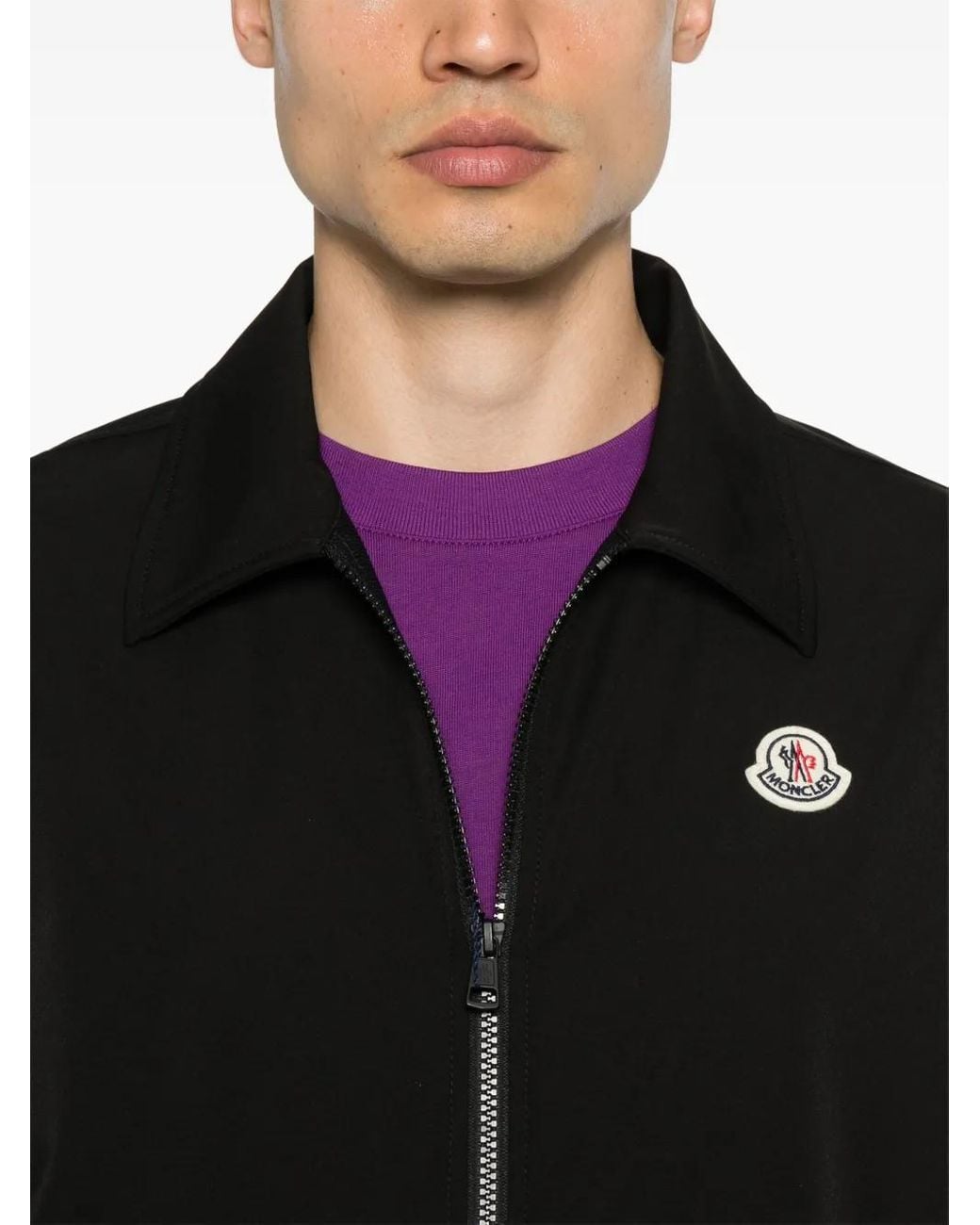 Moncler Evandro Jack in het Black voor heren