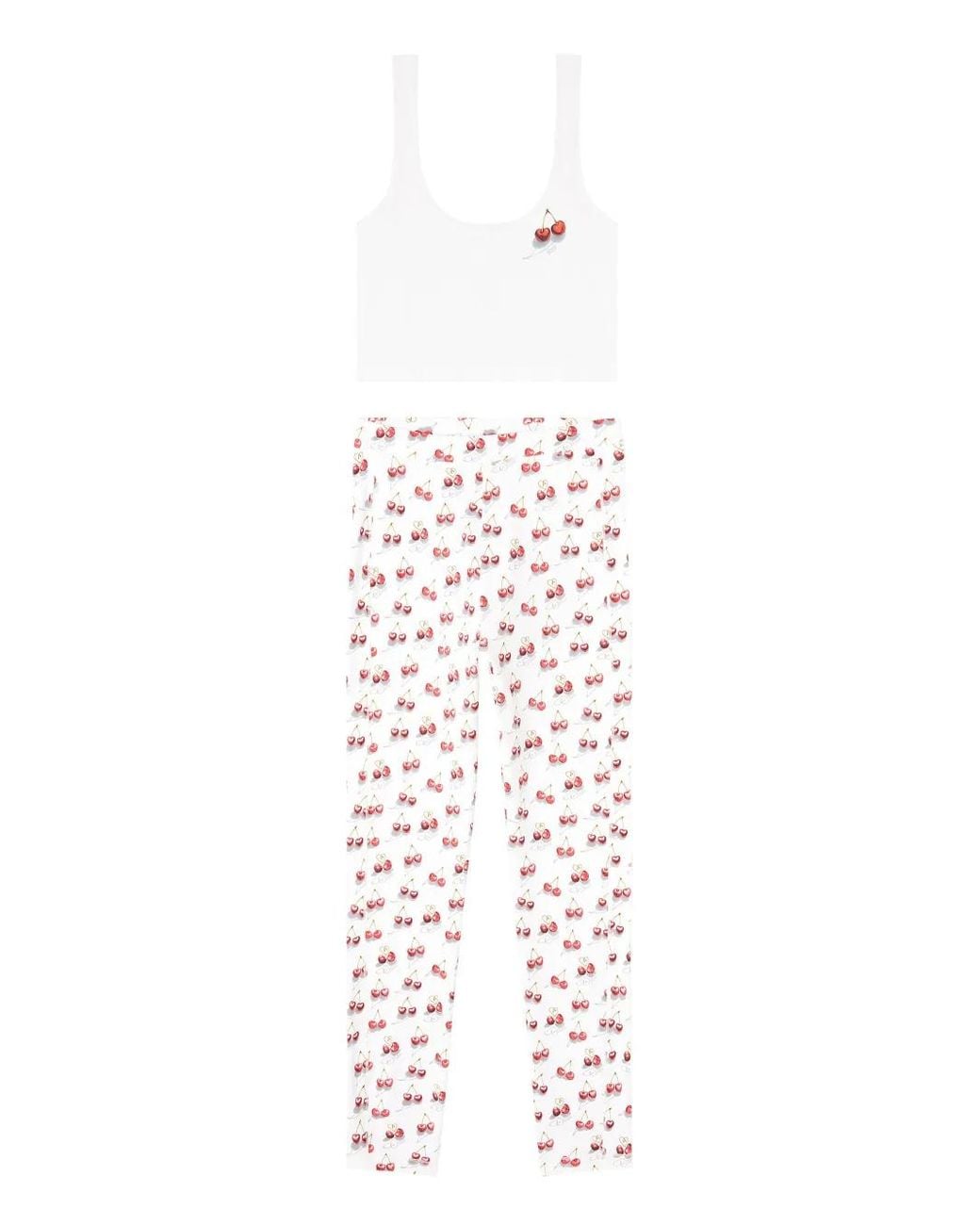 DIESEL White Et-Abigail-Gft Cherry Pyjama (Set Of Two)