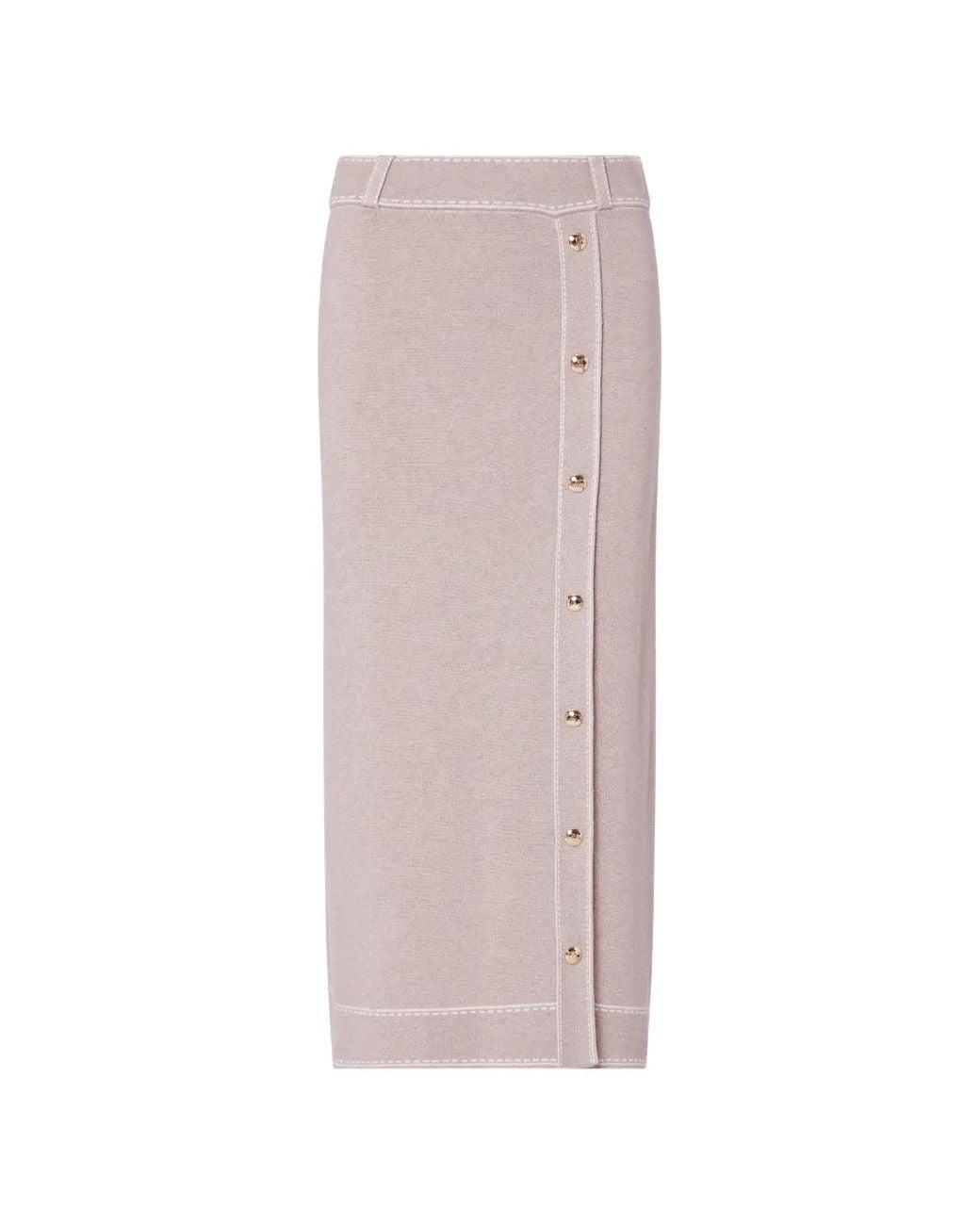 Liu Jo Pink Light Cotton Skirt