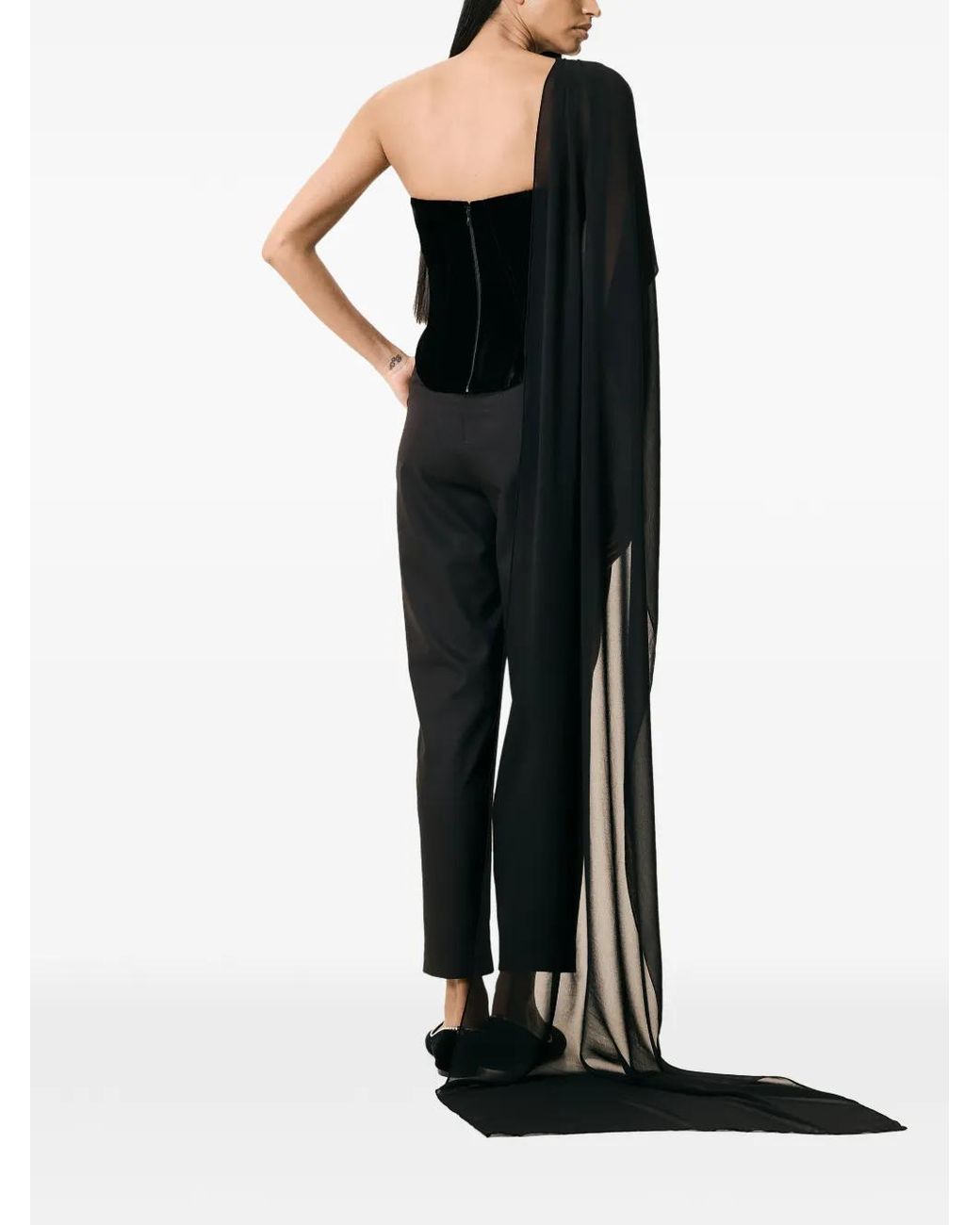Top Willow V:PM ATELIER de color Black