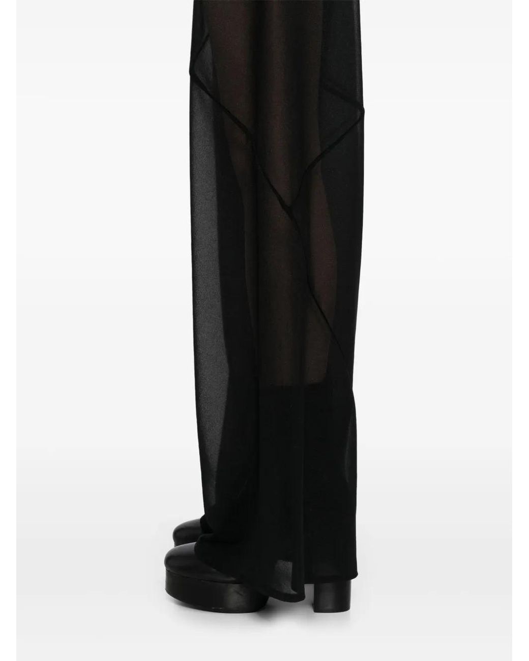 Rick Owens Black Farrah Pants
