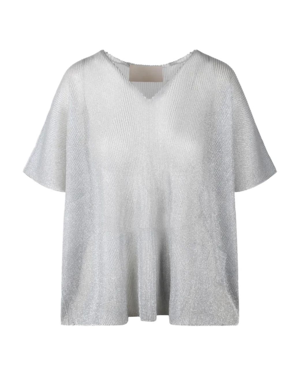Top Oversize Circus Hotel de color Gray