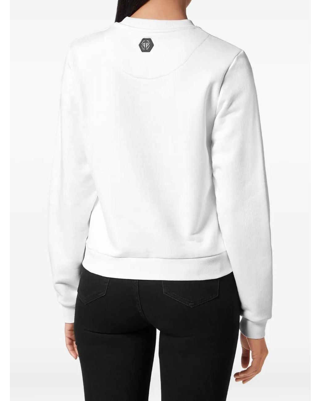 Philipp Plein White Sweatshirt