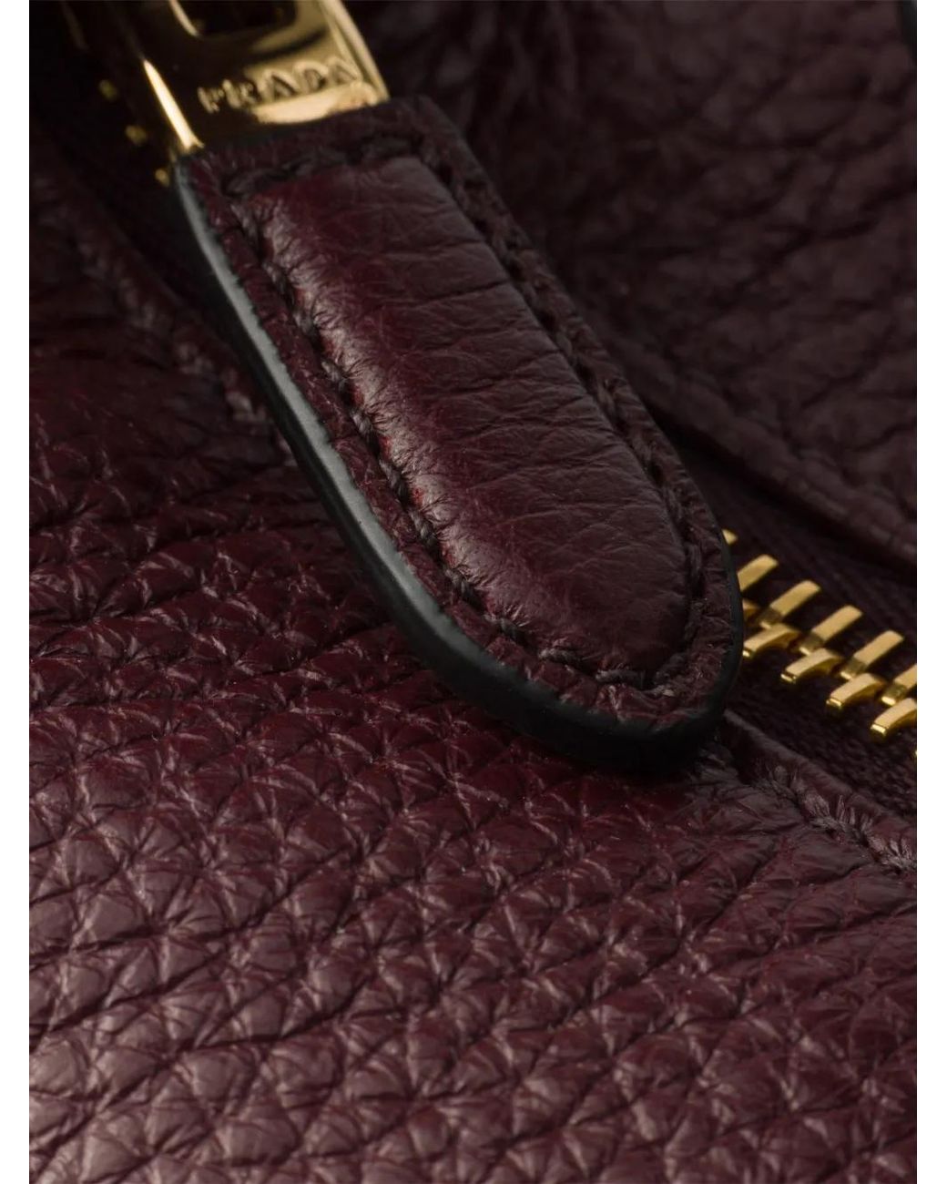 Prada Purple Chérie Leather Mini-Bag