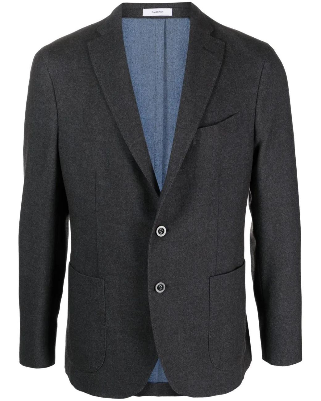 Blazer Con Botones Boglioli de hombre de color Blue