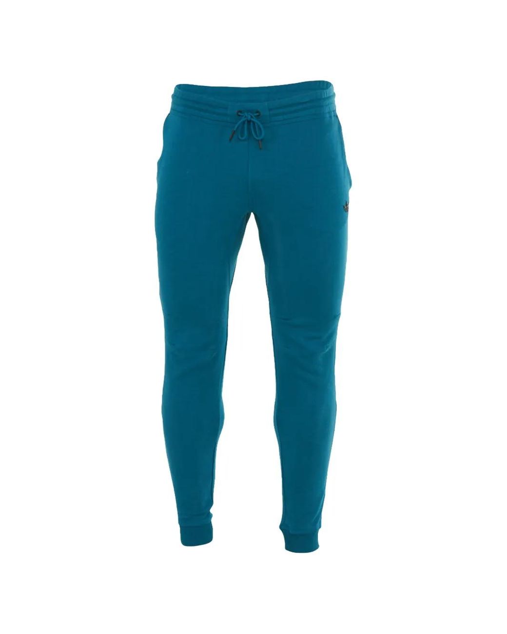 Adidas Blue Drawstring Track Pants for men