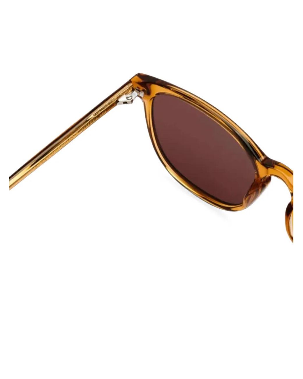 Messyweekend Orange Sean Round-Frame Sunglasses