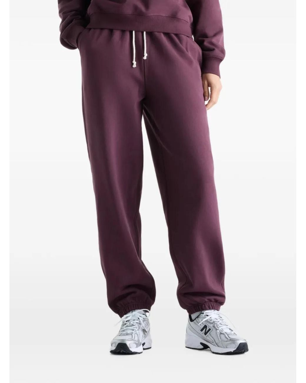 New Balance Purple Athletics French-Terry Jogger