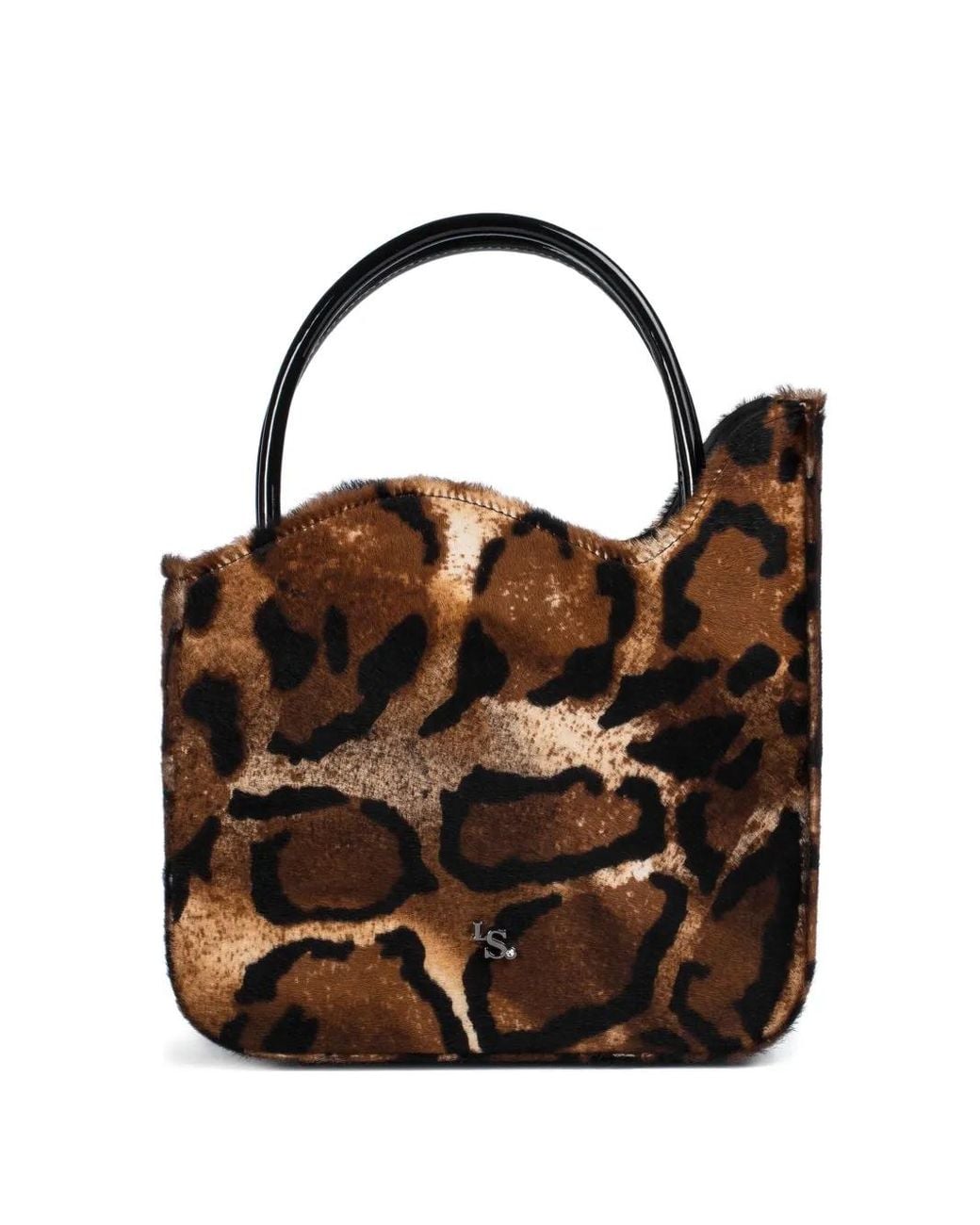 Le Silla Black Ivy Tote Bag
