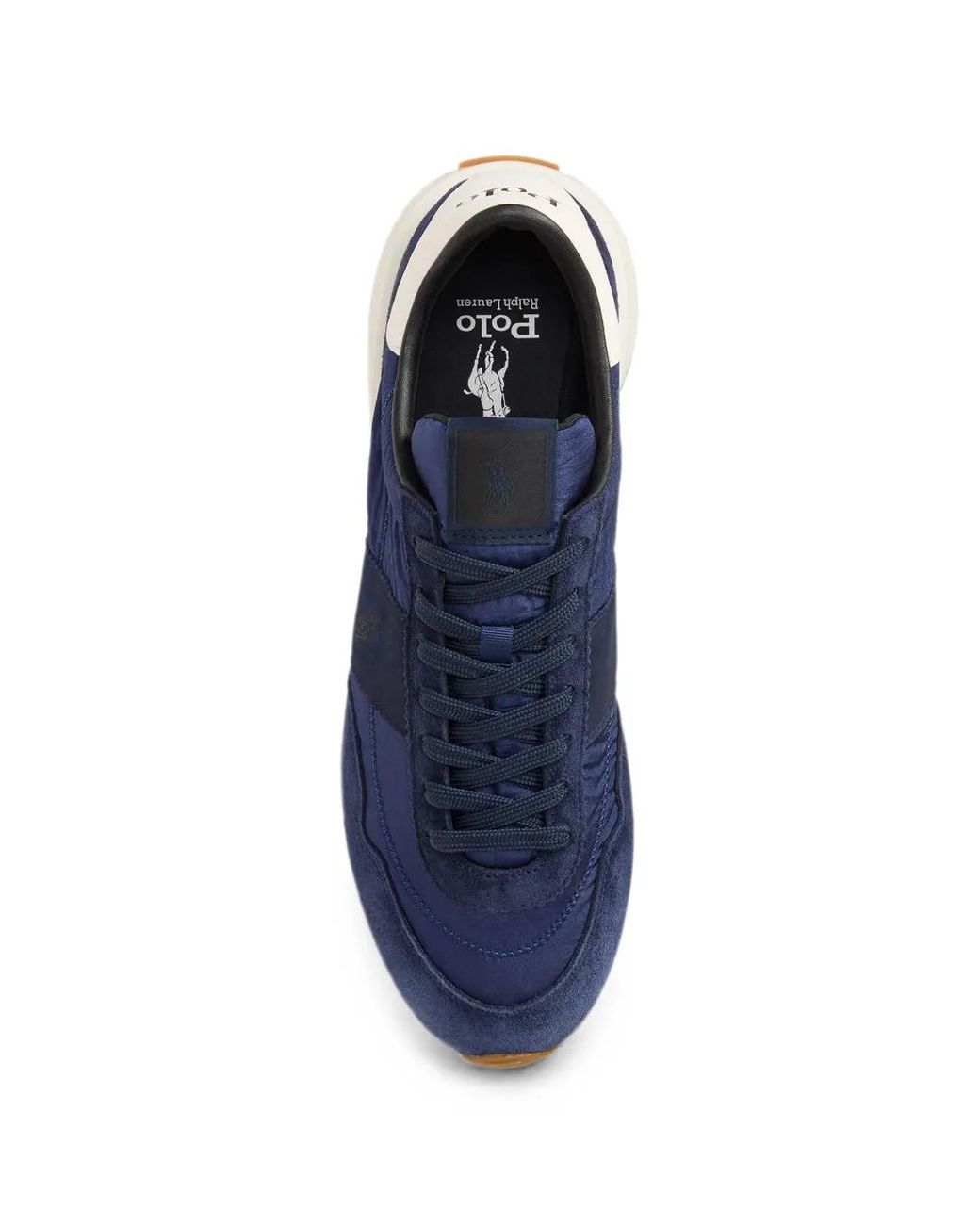 Polo Ralph Lauren Blue Baskets Train 89 for men