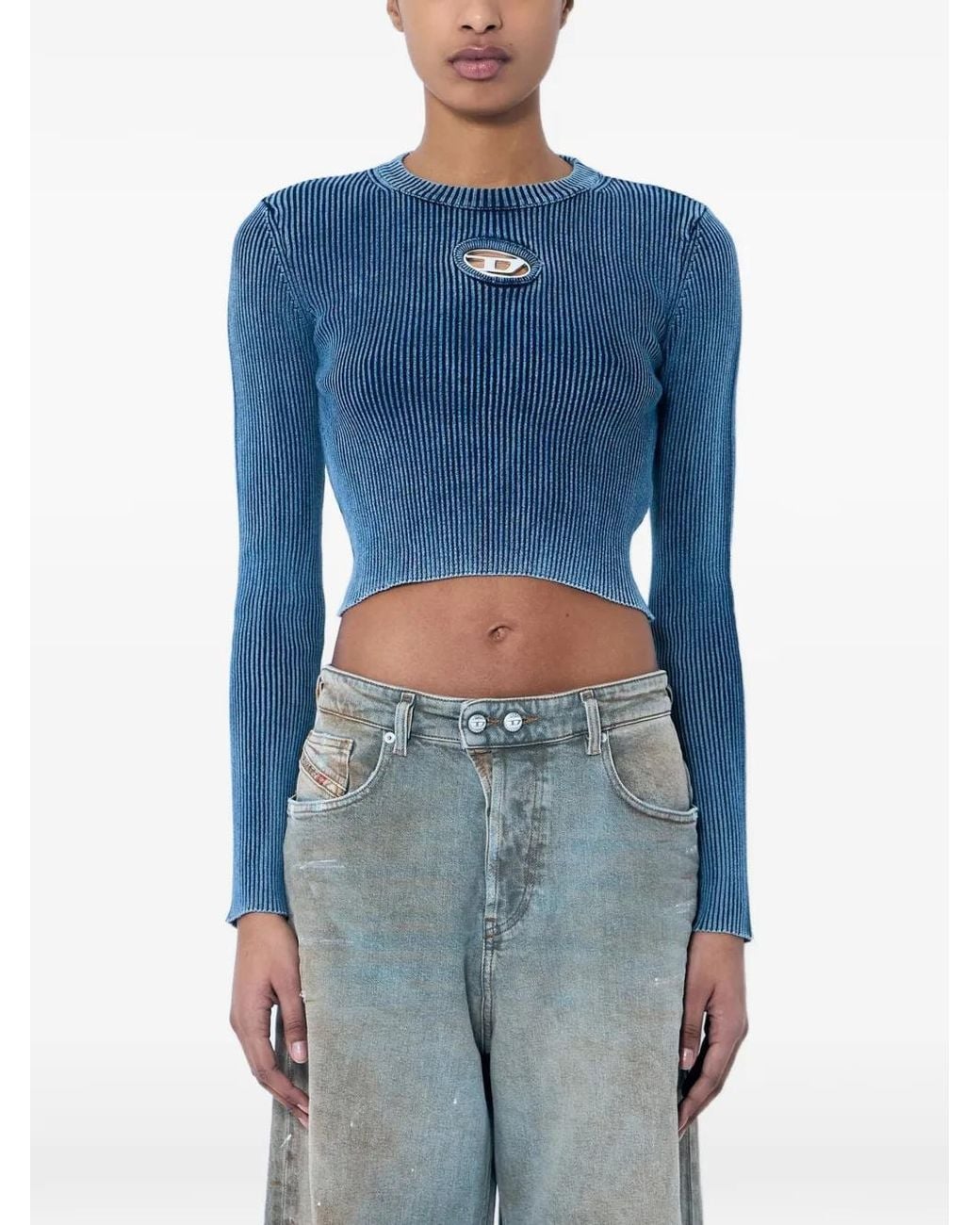 DIESEL Blue Knitwear