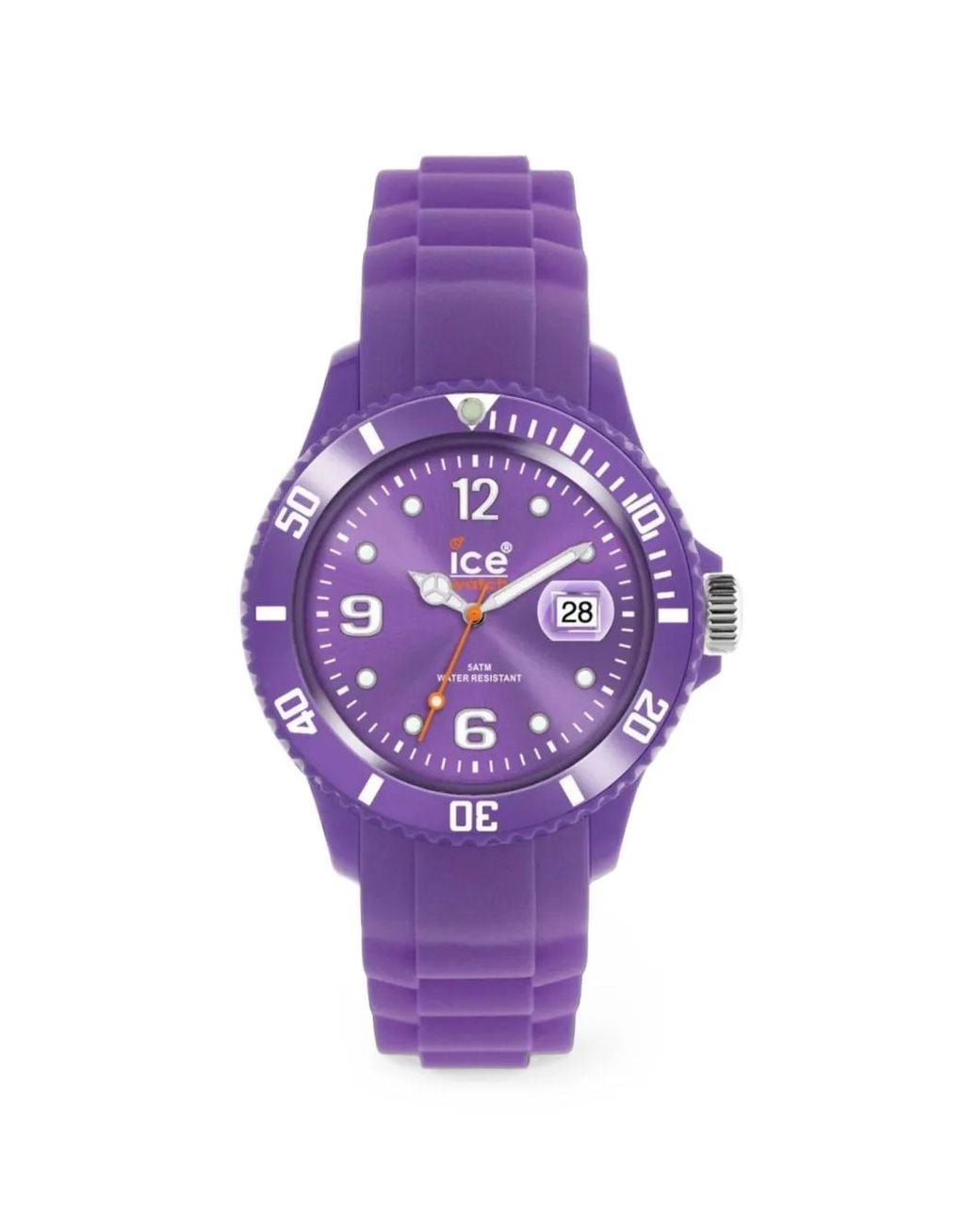 Ice-watch Purple Sili 44Mm Watch for men