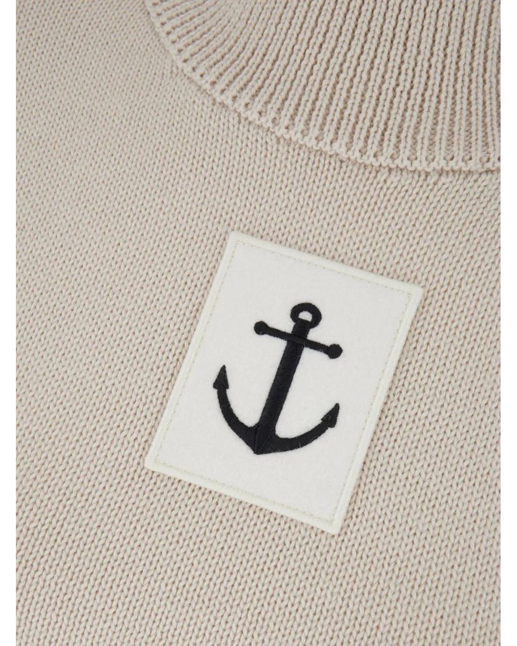 Jil Sander White Wool Jumper