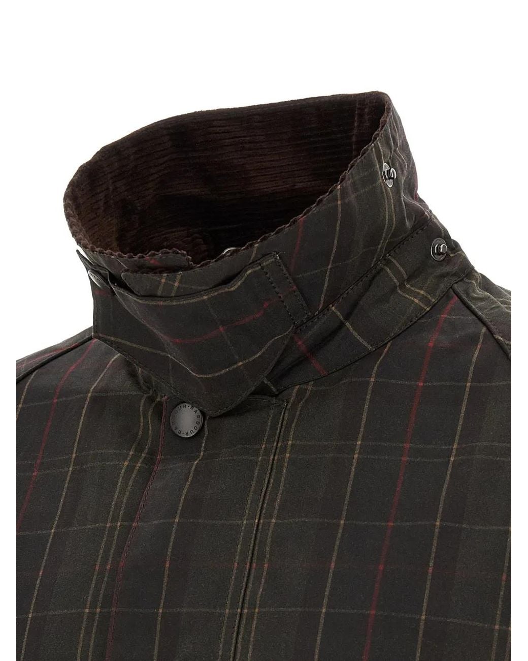 Barbour Tartan Bedale Jack in het Black voor heren