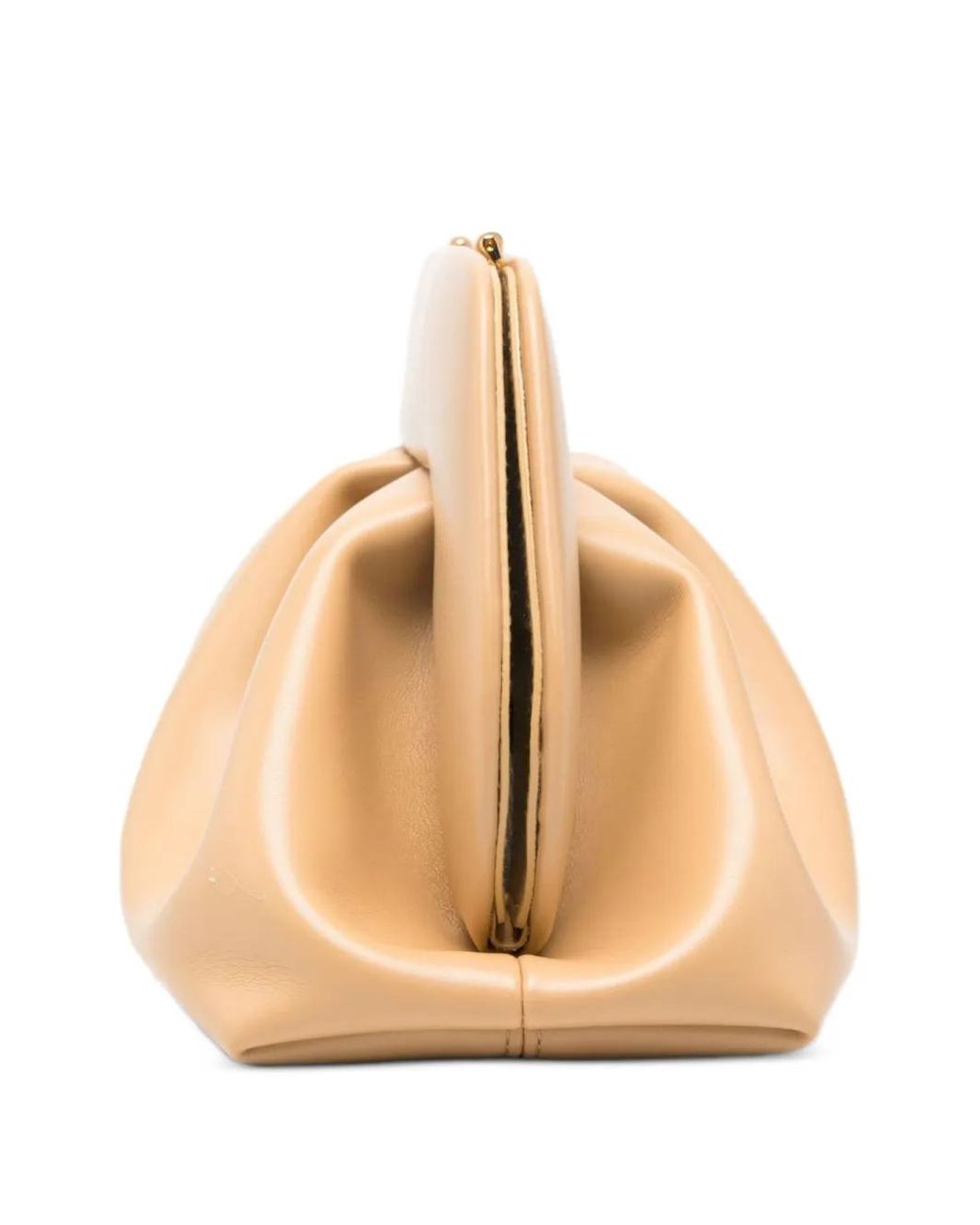THEMOIRÈ Natural Pochette Bios À Fronces Format Moyen