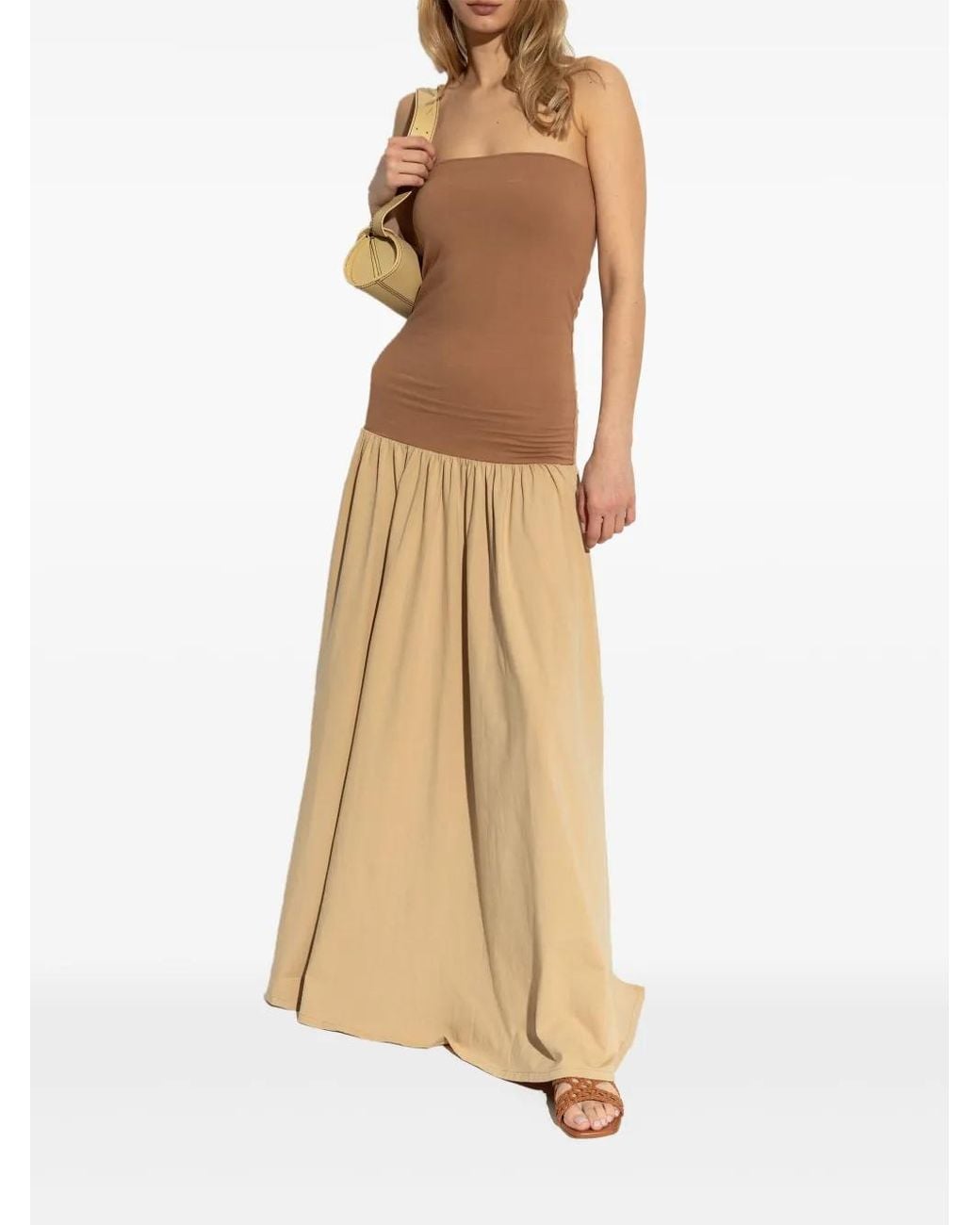 Stuart Weitzman Brown Thea Sandal