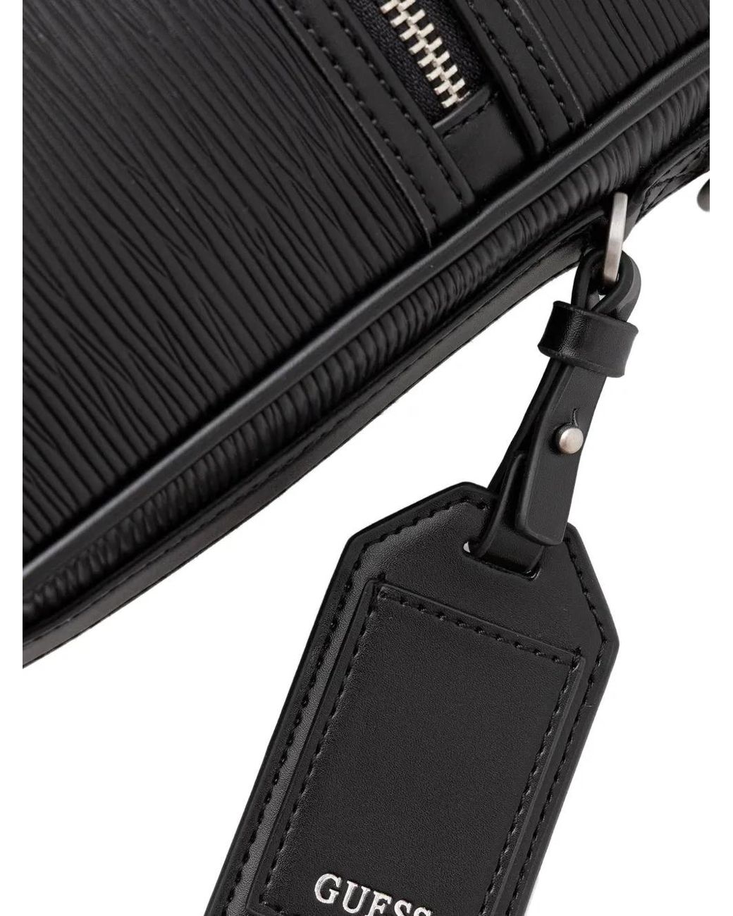 Guess Black Milano Mini Crossbody Bag for men