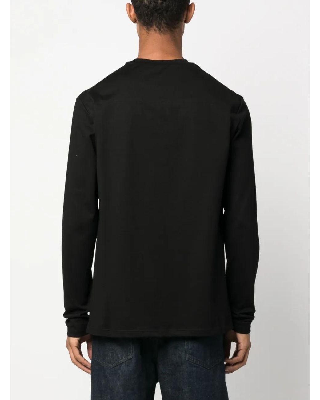 Jil Sander Black T-Shirt With Logo for men