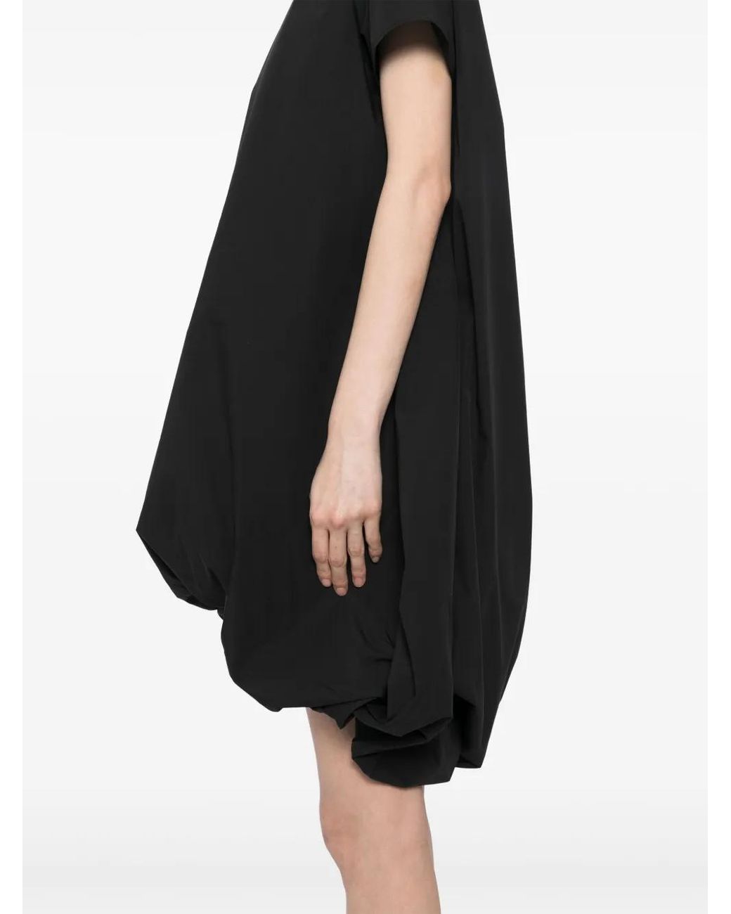 JNBY Black Round-Neck Dress