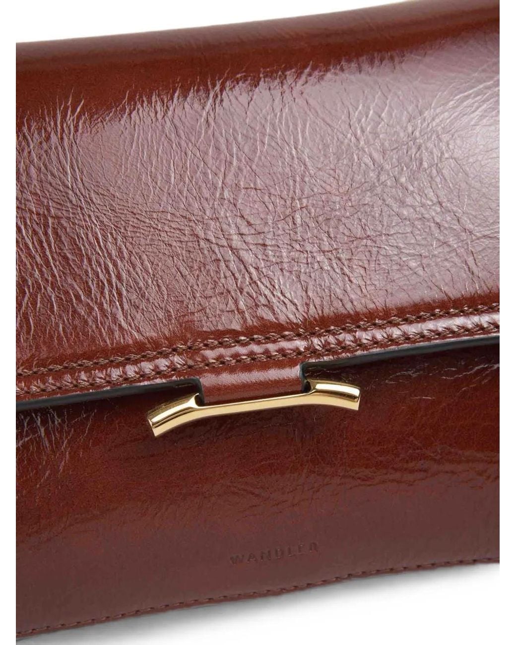 Wandler White Mini Sac Porté Épaule Ida Trio En Cuir