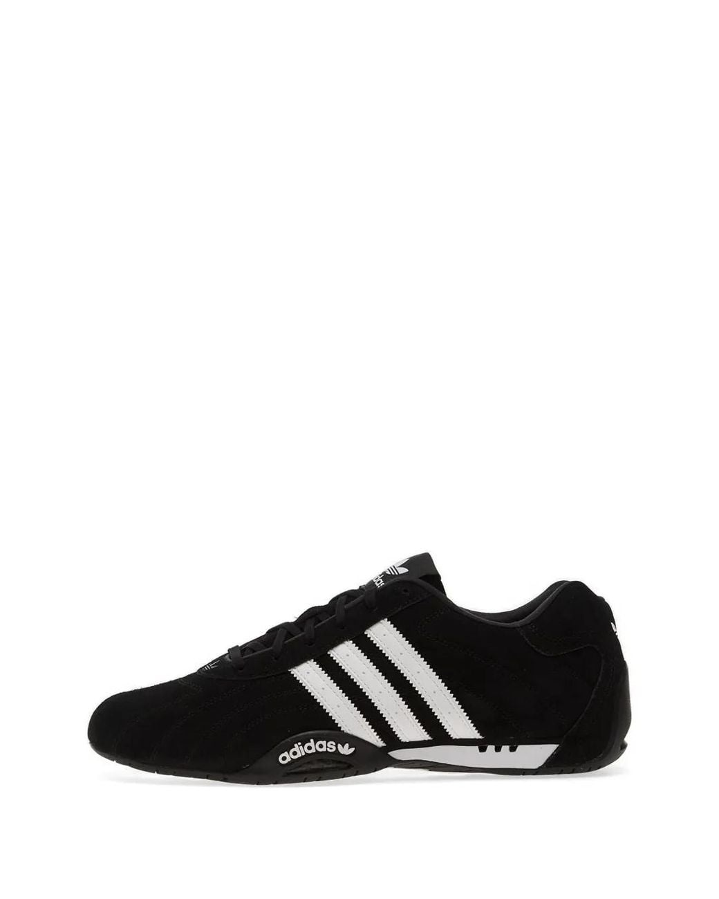 Adidas Black Adiracer Low-Top Sneakers