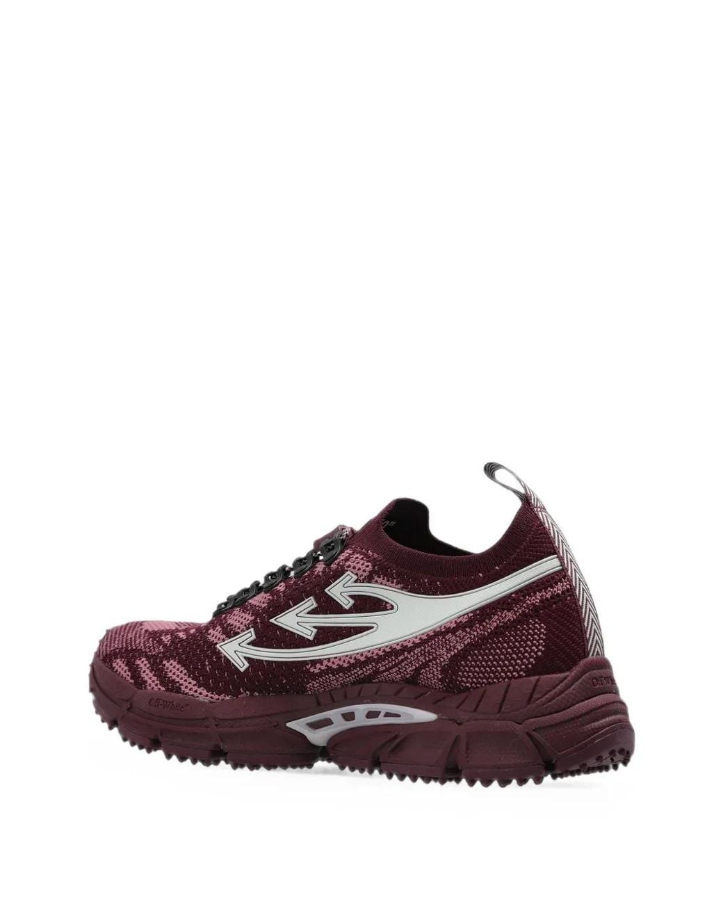 Off-White c/o Virgil Abloh Purple Be Right Back Knit Sneakers