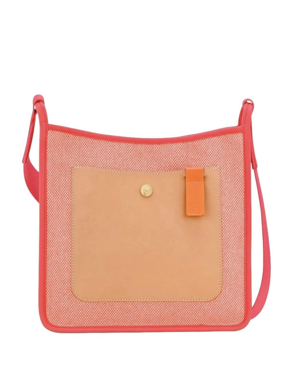 Longchamp Pink S Le Foulonné Crossbody Bag