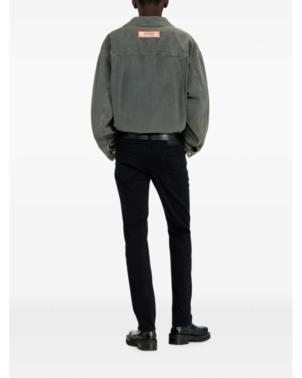 DIESEL Black Regular Jeans Low-Waist 1986 Larkee-Beex for men