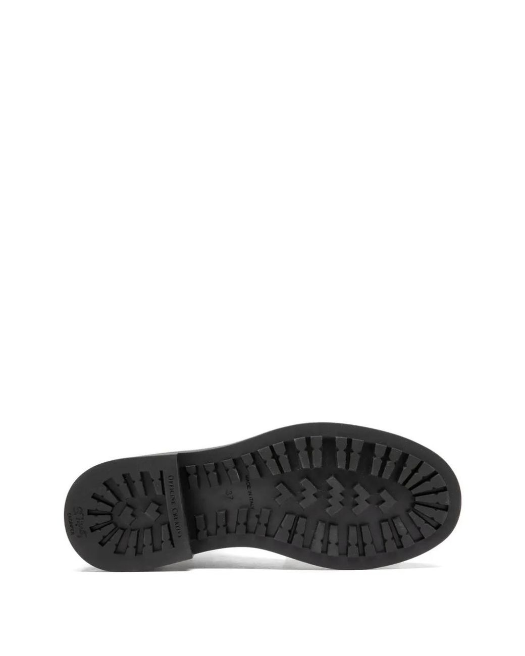 Officine Creative Black Engineer Lug-Sole Boots
