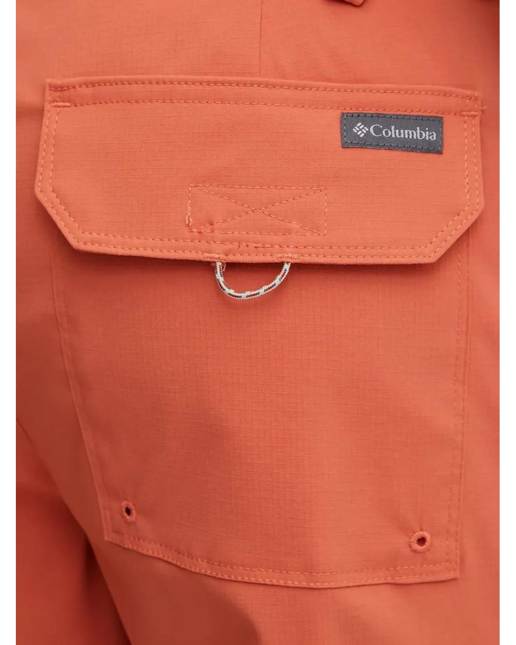 Columbia Red Patch Pocket Shorts for men