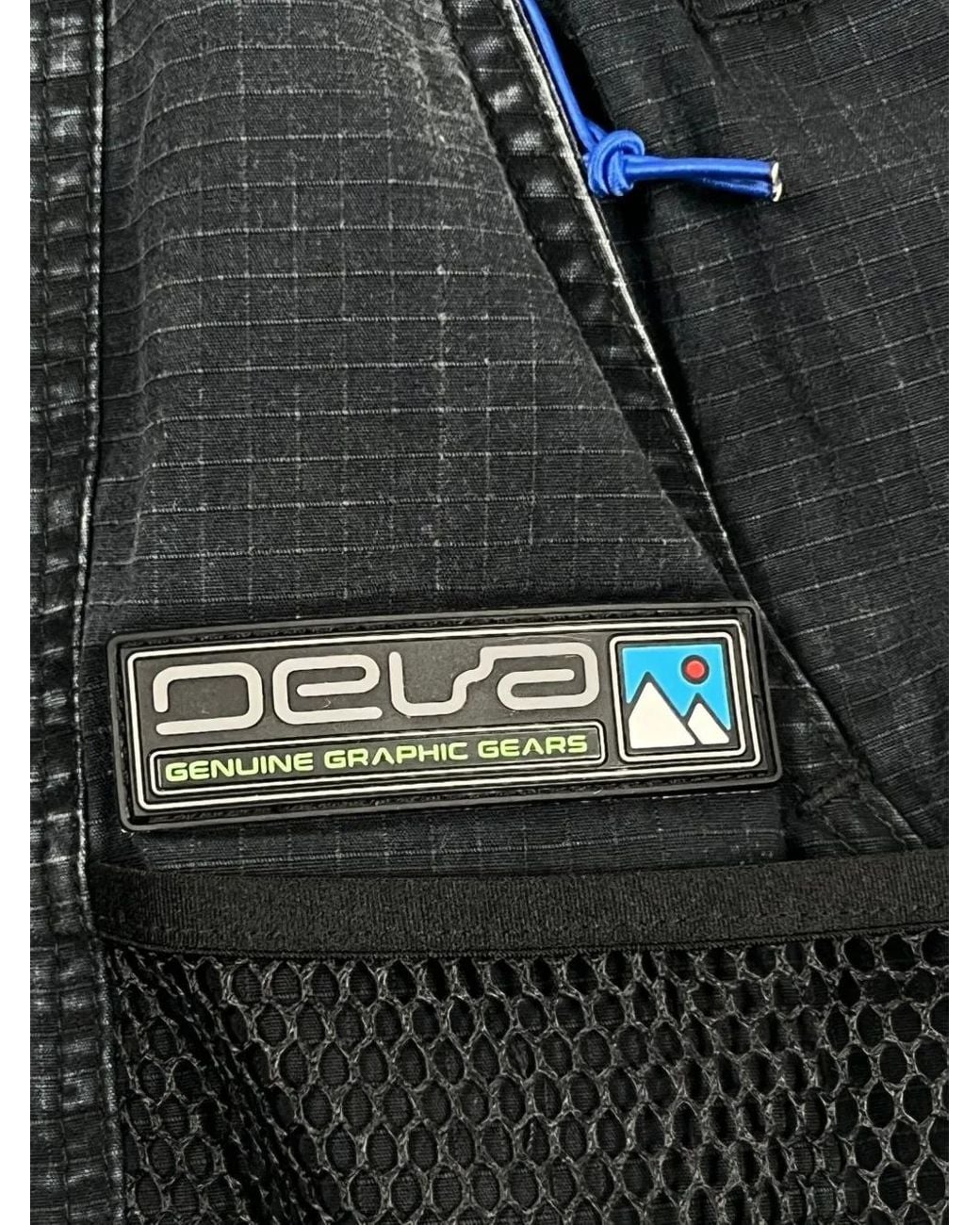 Bermudas cargo con cinturón DevÁstates de hombre de color Blue