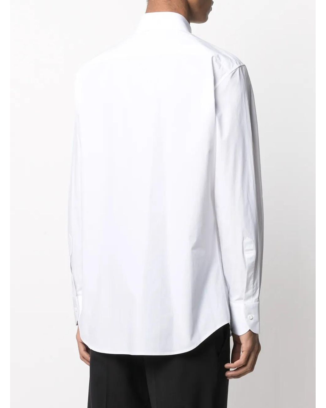 DSquared² White Button-Up Long-Sleeve Shirt for men