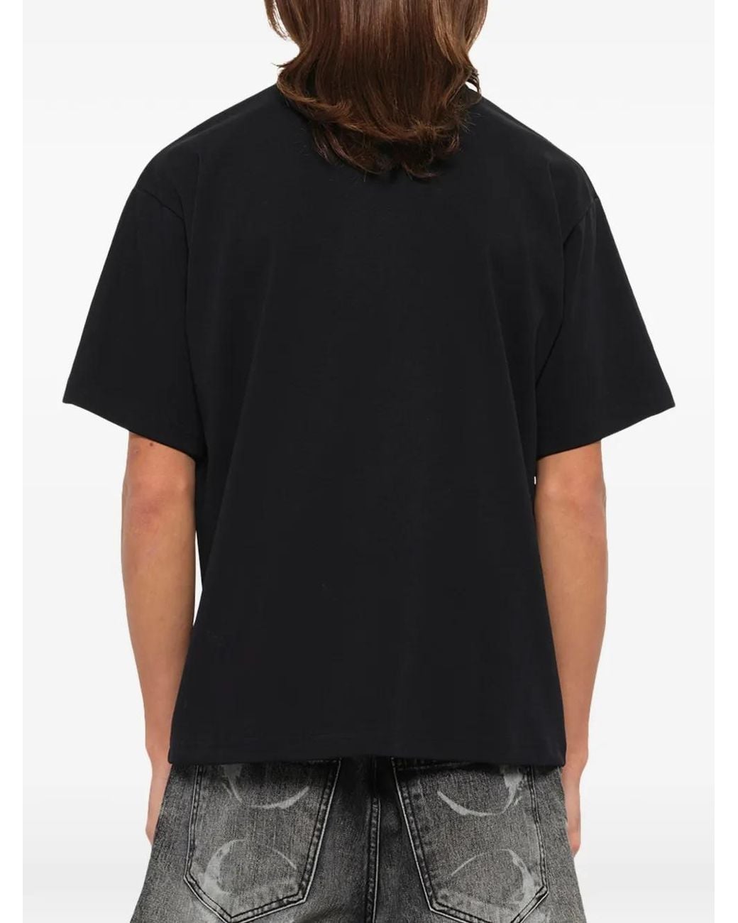 Undercover Black Zipped-Pocket T-Shirt for men