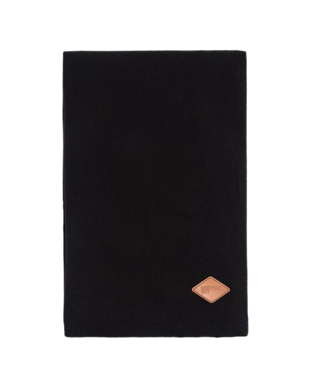 Lottusse Berna Schal Mit Logo in Black für Herren