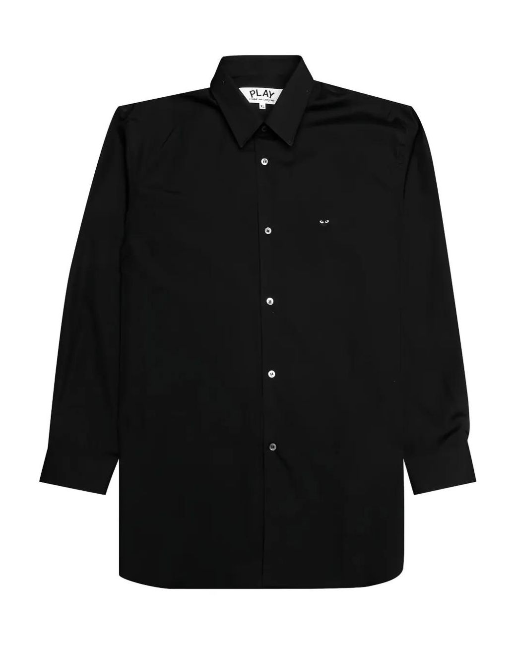 COMME DES GARÇONS PLAY Black Mini Heart Shirt for men