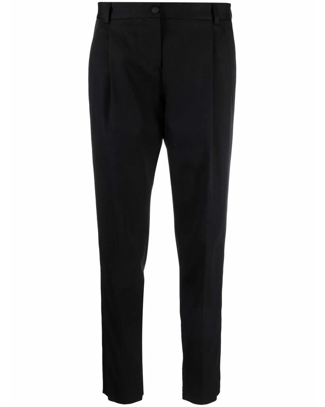 Dolce & Gabbana Black Tailored Trousers