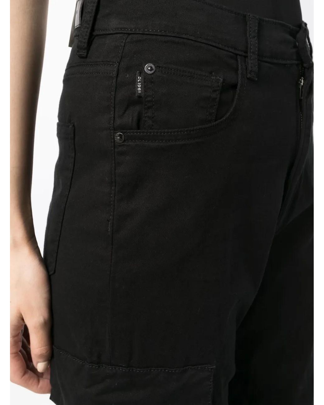 DL1961 Cargo Jeans in het Black