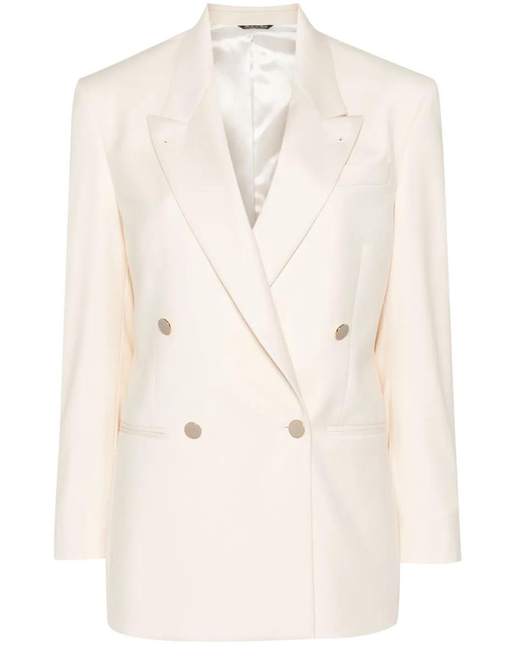Eraldo Natural Double-Breasted Blazer