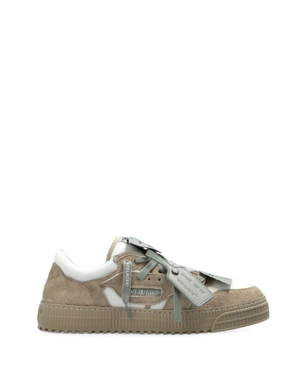 Off-White c/o Virgil Abloh Gray Low Top 3.0 Off Court Sneakers for men