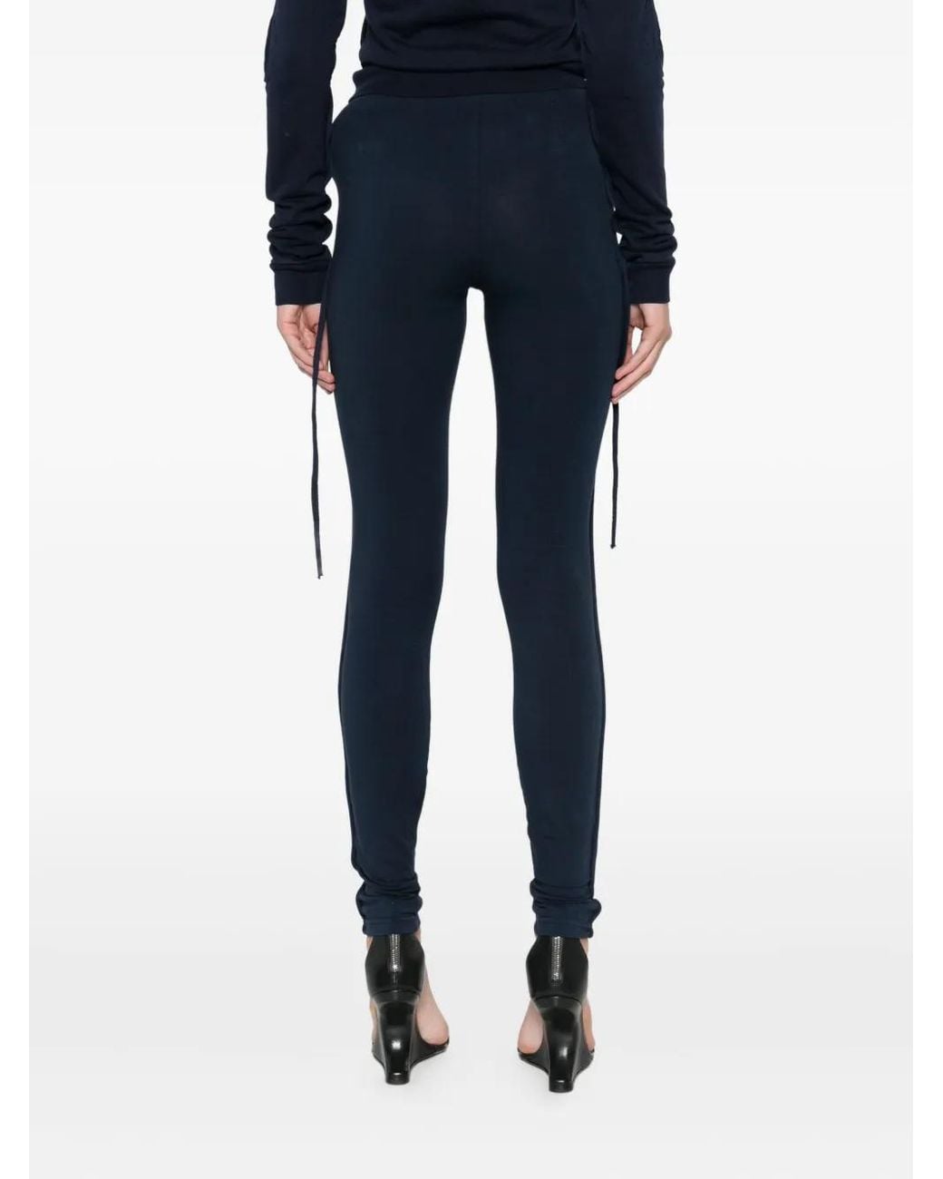 OTTOLINGER Blue Elasticated-Waist Leggings