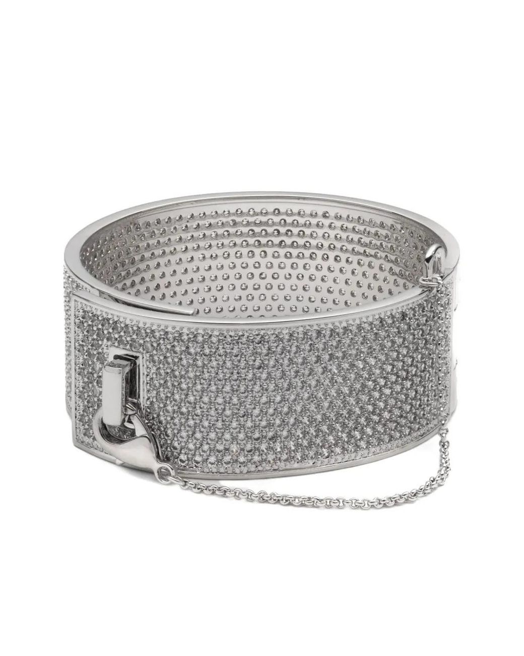 Bracelet Serti De Cristaux Eddie Borgo en coloris Gray