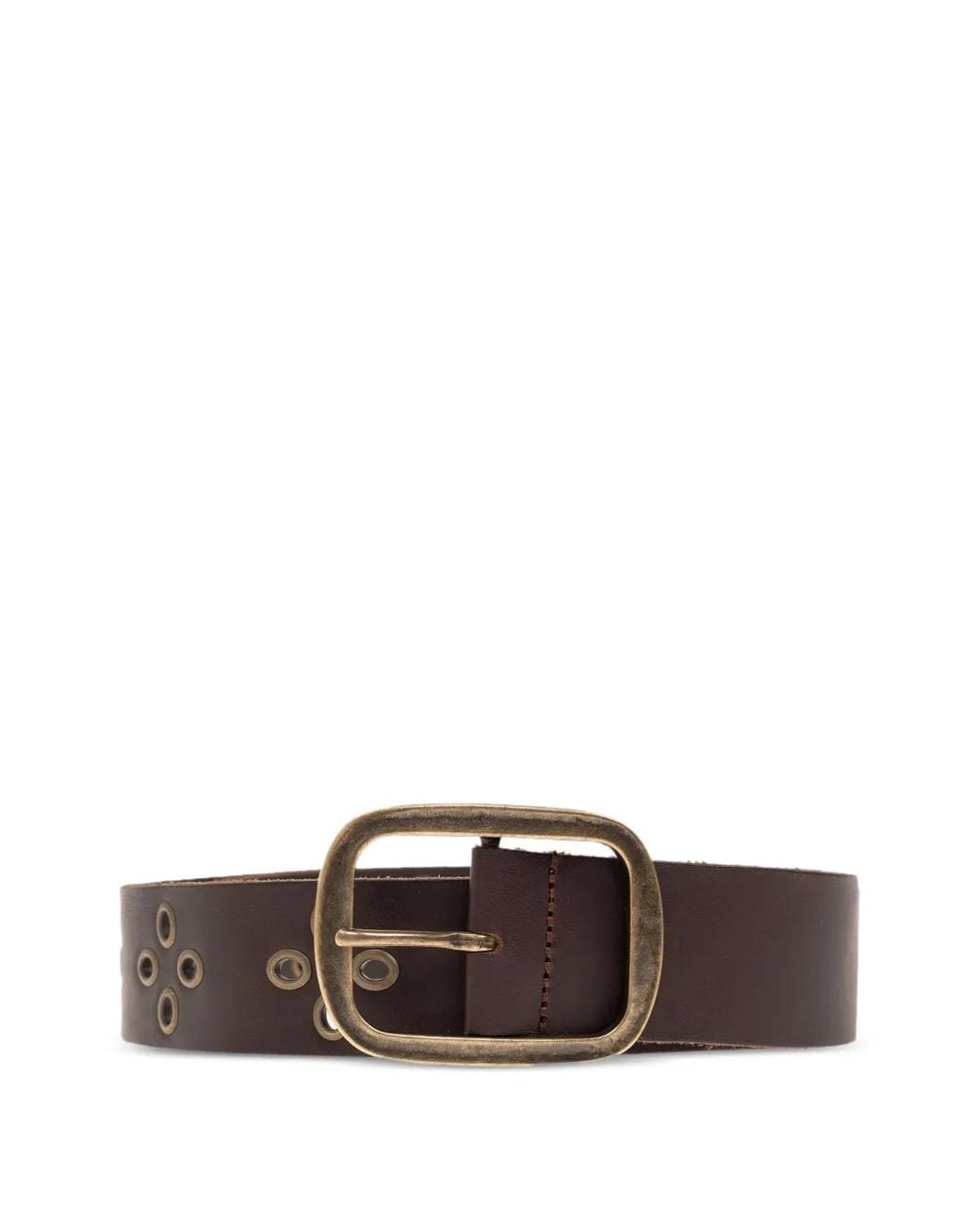 DSquared² Brown Retro Buckle Belt for men