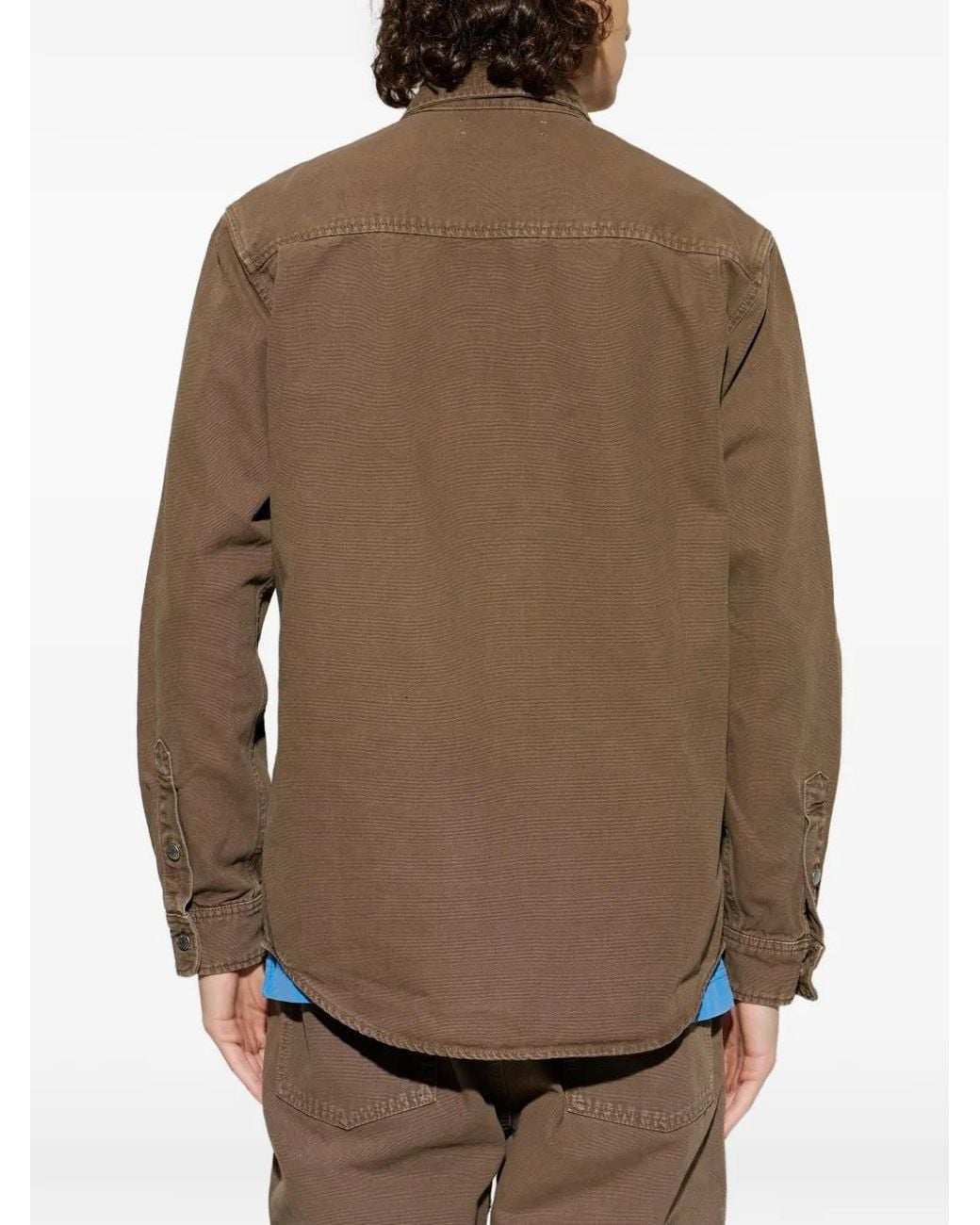Samsøe & Samsøe Hemd Mit Aufgesetzter Tasche in Brown für Herren