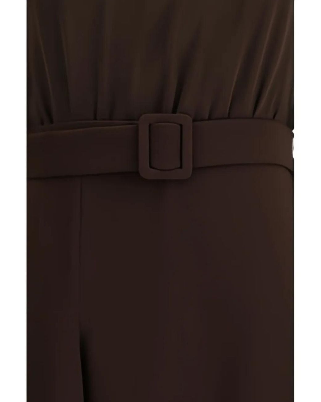 P.A.R.O.S.H. Brown Belted Dress