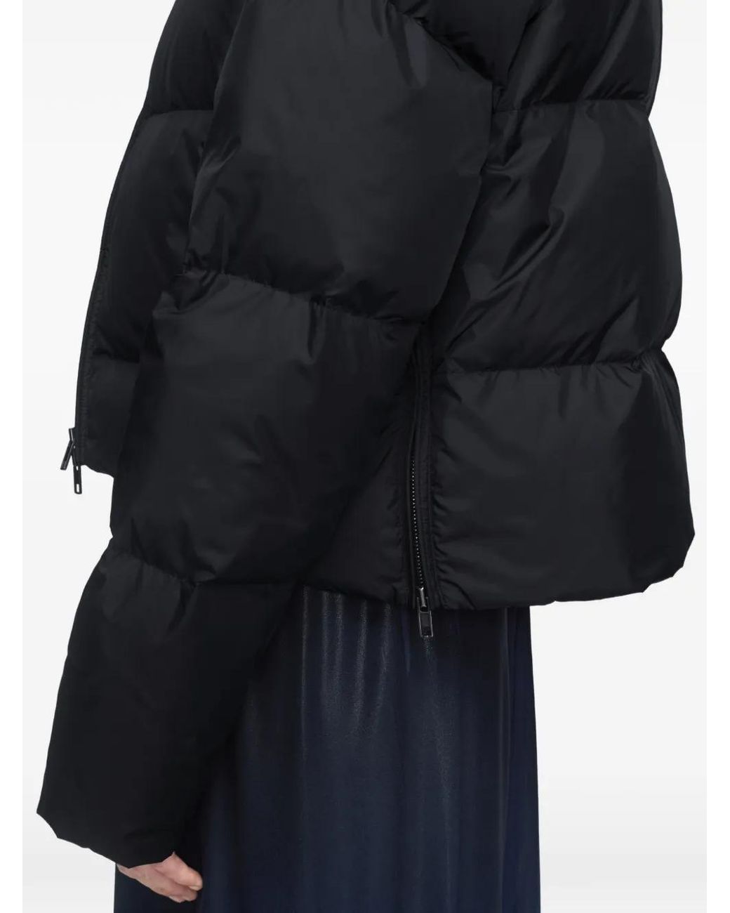 Maison Margiela Black Quilted Puffer Jacket